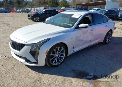 2025 Cadillac Ct5 Sport Rwd from USA, damaged, VIN 1G6DP5RK2S0116563